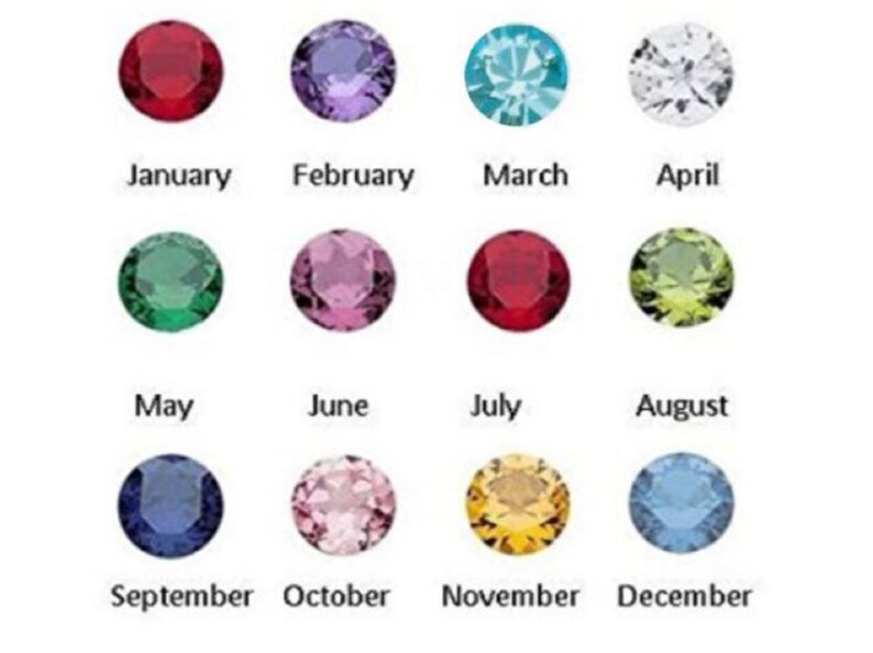 Floating Charm Crystal Birthstone 5mm Round Gem Fits Origami Owl Glass Memory Lockets Necklace