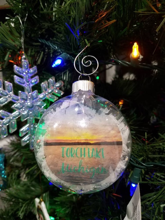 Torch Lake Ornament Michigan Christmas State Ornaments Home Etsy image 0 - Torch Lake Ornament Michigan Christmas State Ornaments Home Etsy