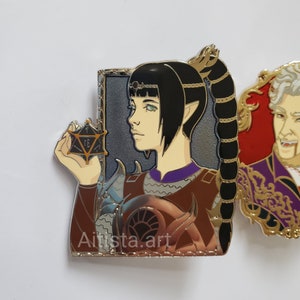 Baldur's Gate 3 BG3 Enamel pins image 3