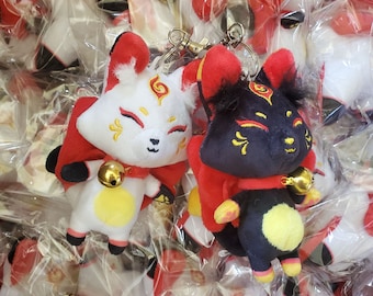 Ribon & Beau plush keychain