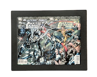 2Book Connecting Cover Comic Book POD Wood Display Frame TheCollectorsResource Brand