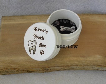 dog tooth keepsake box