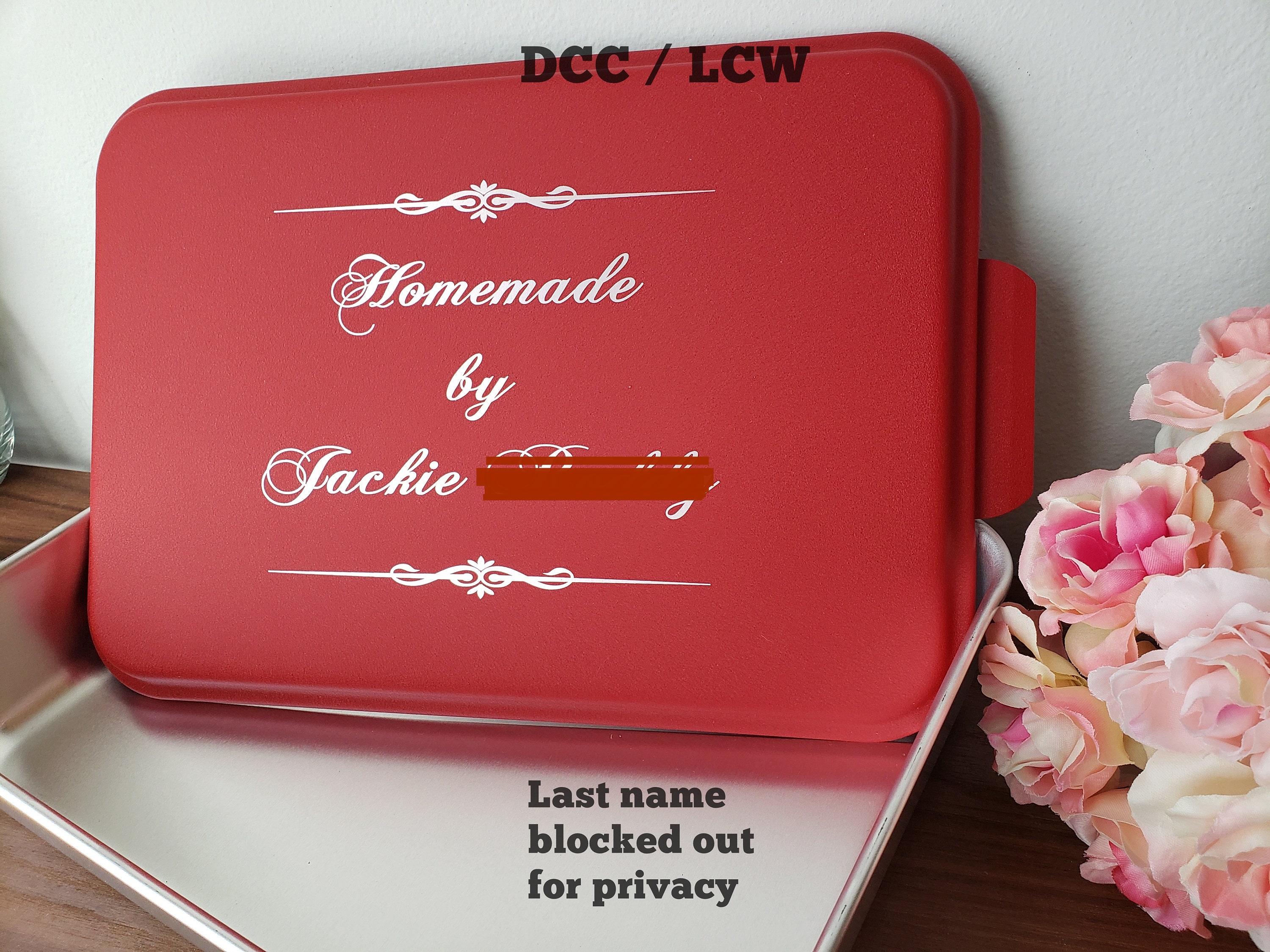 Cake Pan BEST SELLER 5 Colors 14 Designs Laser Engrave Custom Etsy