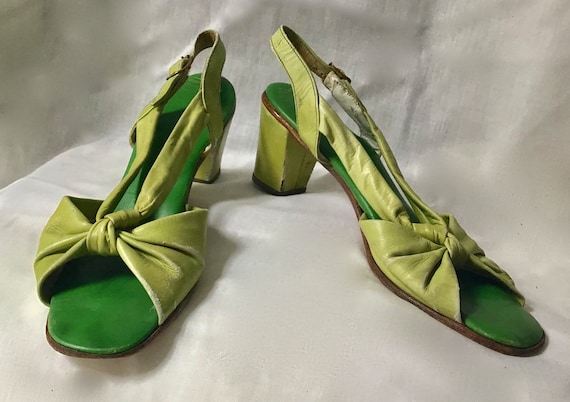 lime green pumps
