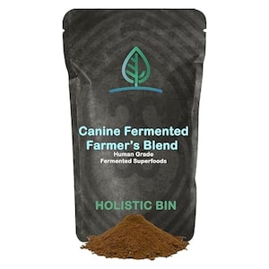 Holistic Bin Canine Fermented Farm Superfood Dog Supplement | Vitamin & Mineral Rich Blend Packed with Dog Digestive Enzymes and Probiotics