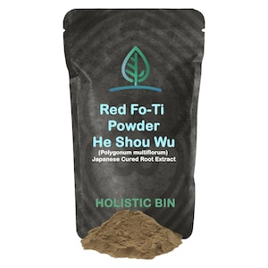 Japanese He Shou Wu / Fo Ti Powder Potent Fermented Herbal Extract for Vitality | Wild Harvested in Japan | Anti Aging Properties