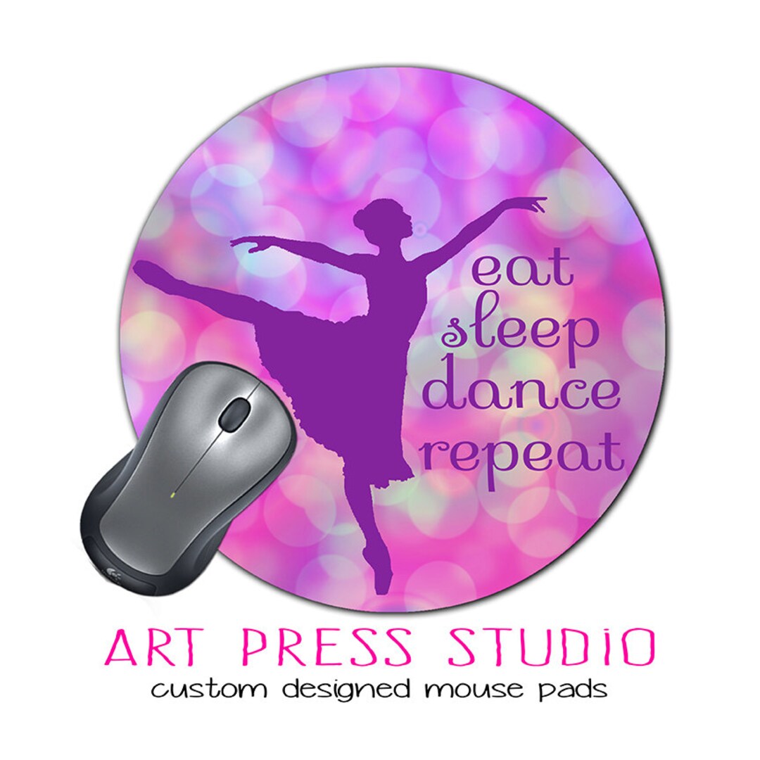 Dance Mouse Pad Dancer Mouse Pad Dancing Ballet Etsy