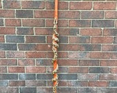 Snake walking stick 106 Burmese python 5 foot in length ooak wood carving PRICE REDUCED