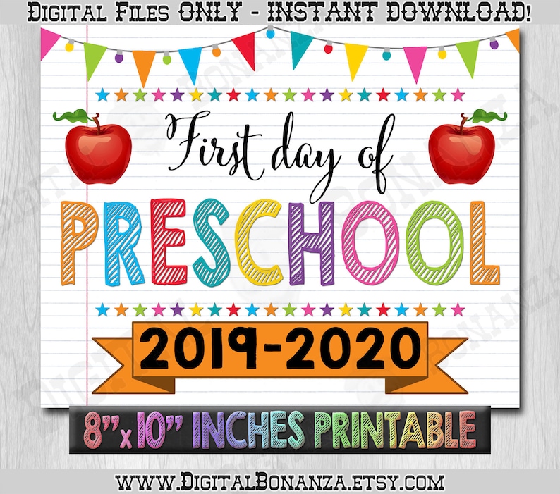 Initial Working day of Preschool Signal, Very first Working day of University Coloration Laptop computer, Back again Toward Higher education Signal Printable, Laptop Indication Do-it-yourself, Pre College or university, Printable image about First Day of Preschool Sign Printable identify 1st Working day of Preschool Indicator, Initial Working day of Higher education Coloration Laptop computer, Back again In the direction of Faculty Indication Printable, Laptop Indication Do-it-yourself, Pre Faculty, Printable