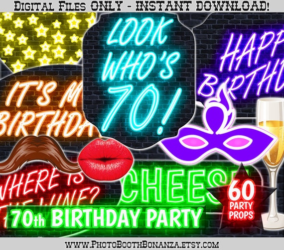 Confetti "70 Anni" Oro Rosa Per Feste 70° Compleanno - Cf. 15 G