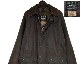 blue barbour jacket