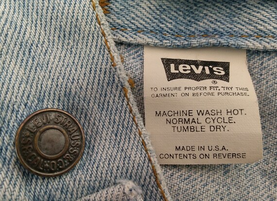 levi's 70507 denim jacket