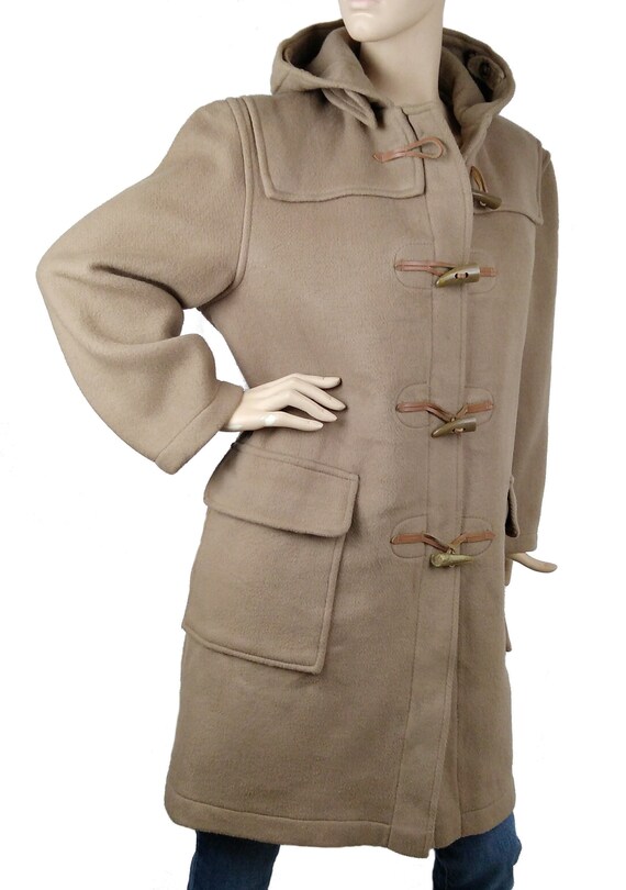 Ladies Duffle Coat, Navy