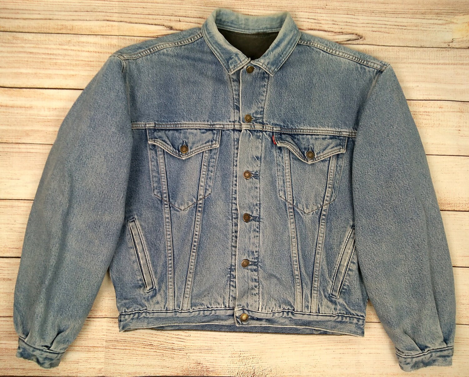 blanket lined levi jacket