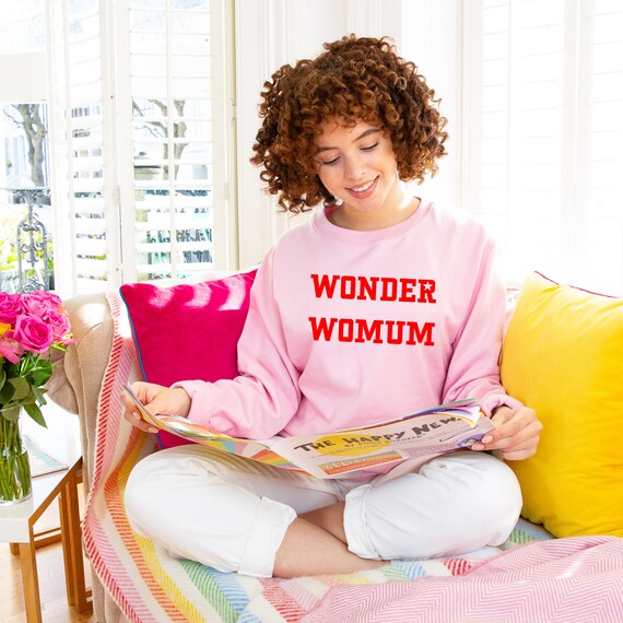 Wonder Woman Mum Sweatshirt Jumper 'wonder Womum' -  Canada