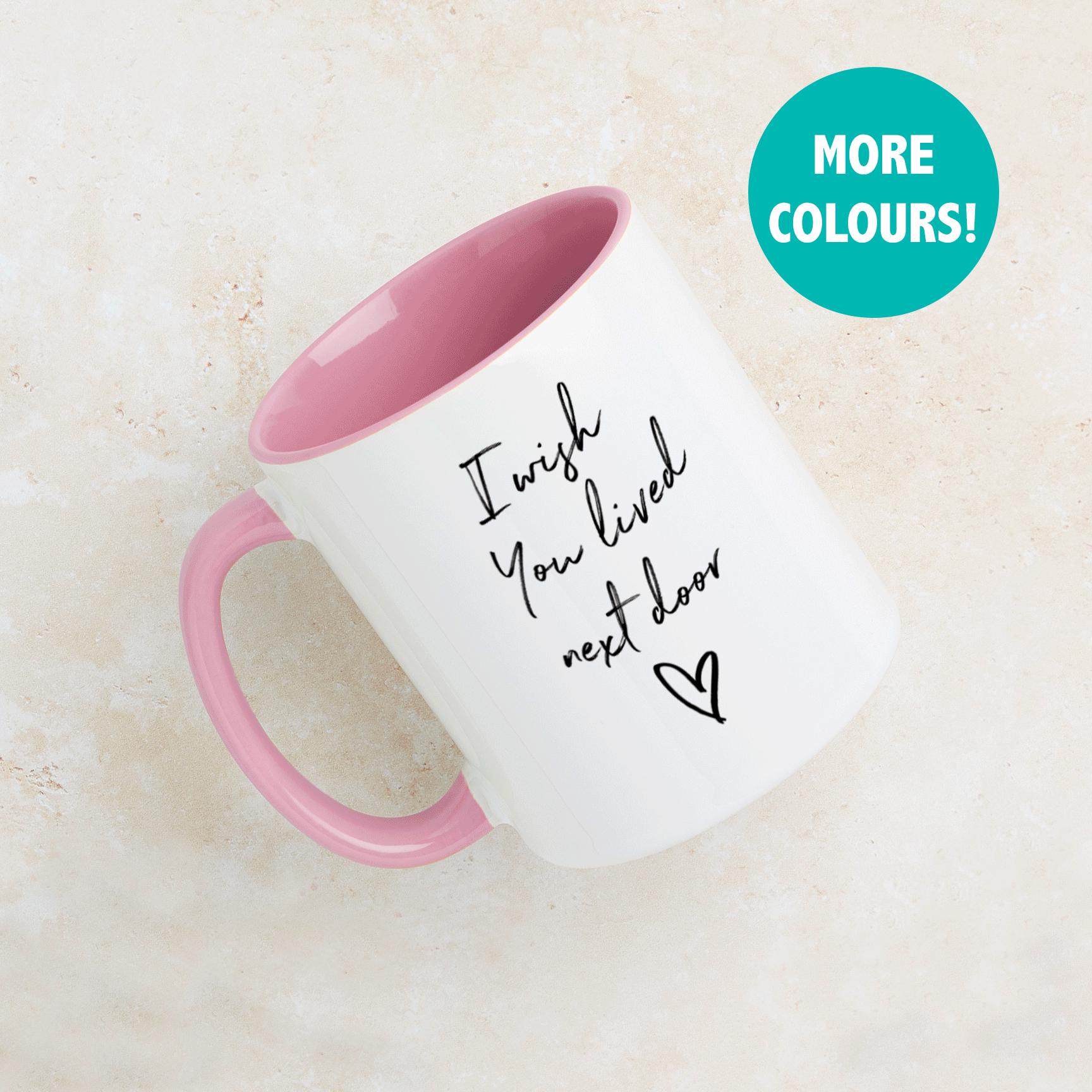 友情「隣に住んでいたらいいのに」ベストフレンド セラミックマグ - Etsy 日本