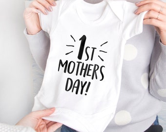 1st Mother's Day Baby Grow