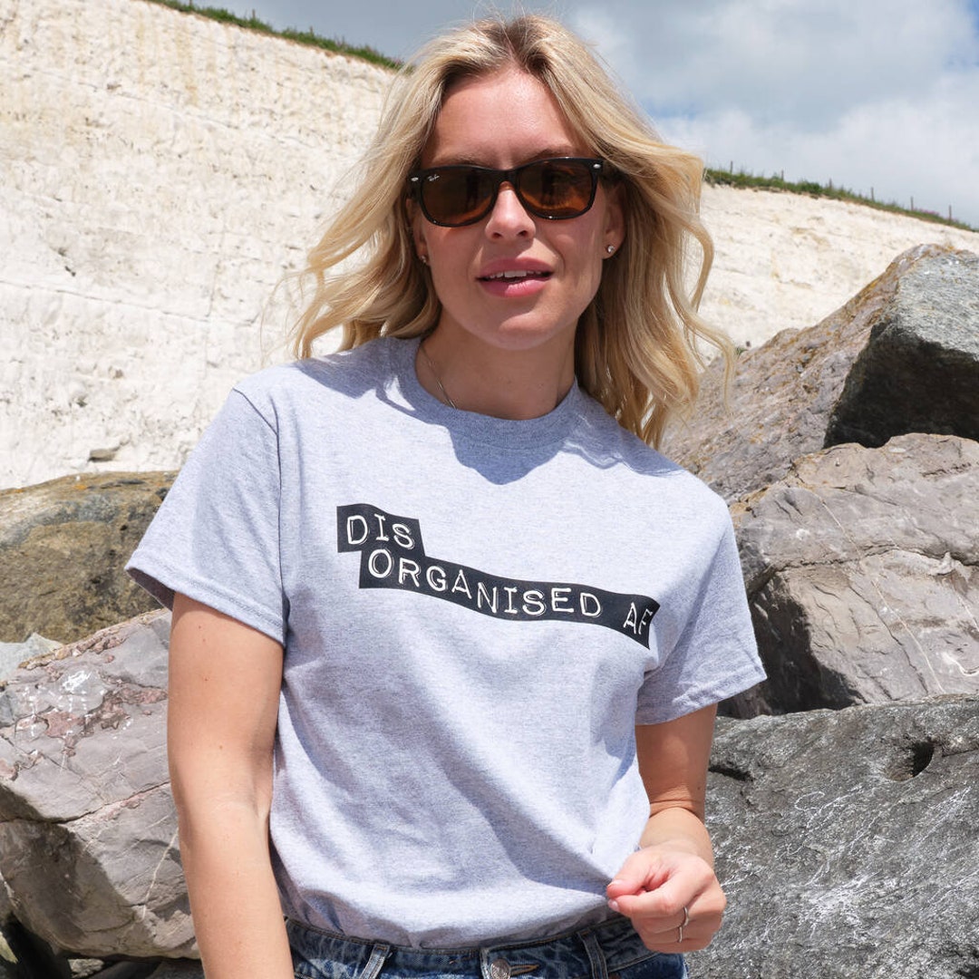 AF Embossed Label Font Tshirt Etsy