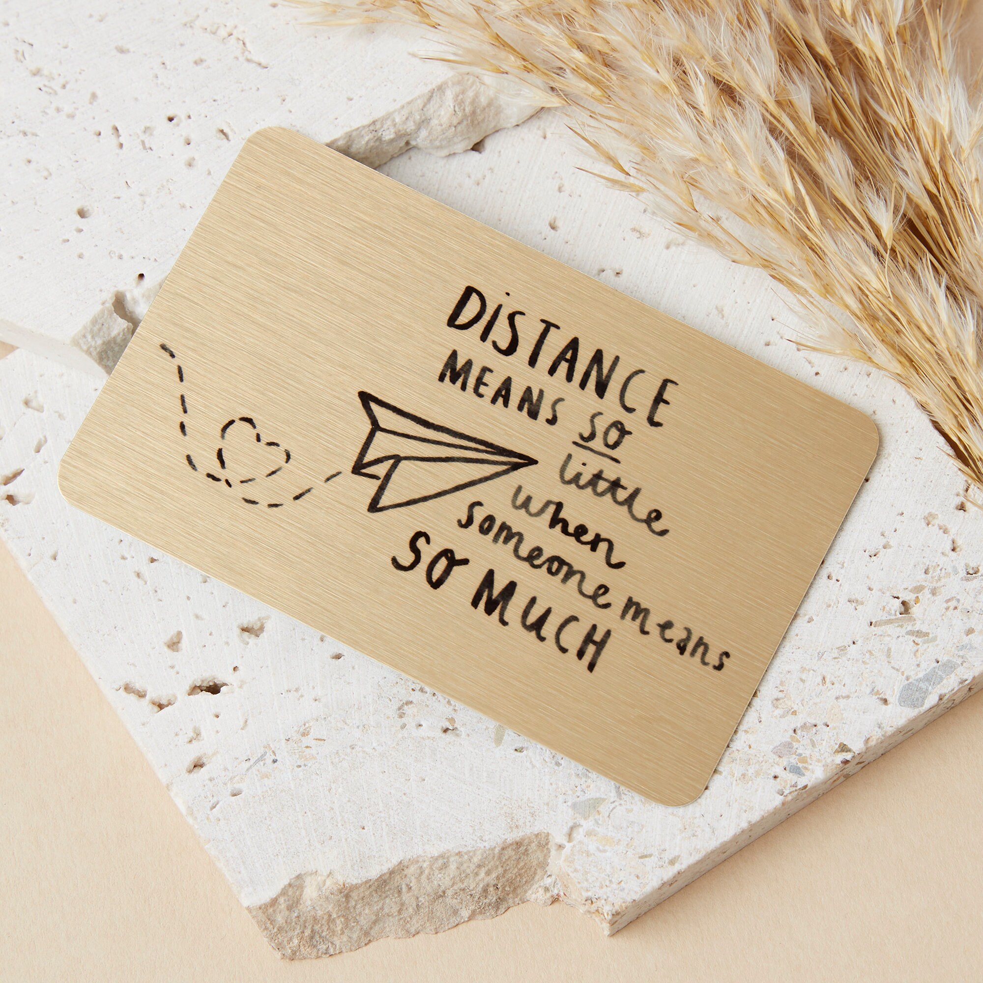 Distance Means So Little When Someone Means So Much: Lined Writing Journal Notebook, Blank Book, Long Distance Relationship Keepsake Gift, 6" X 9" - Designs, Little Elegant: 9781698348056