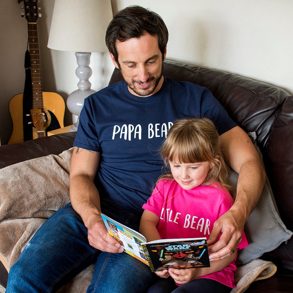 Image of Daddy & Me Bear T Shirt Set
