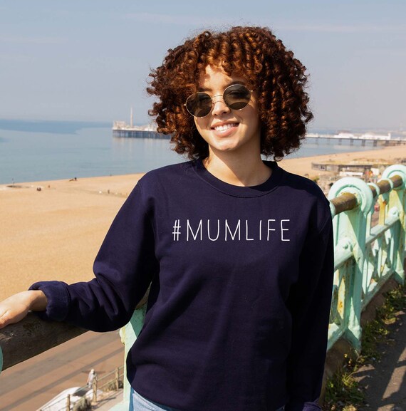 Mum slogan jumper hotsell