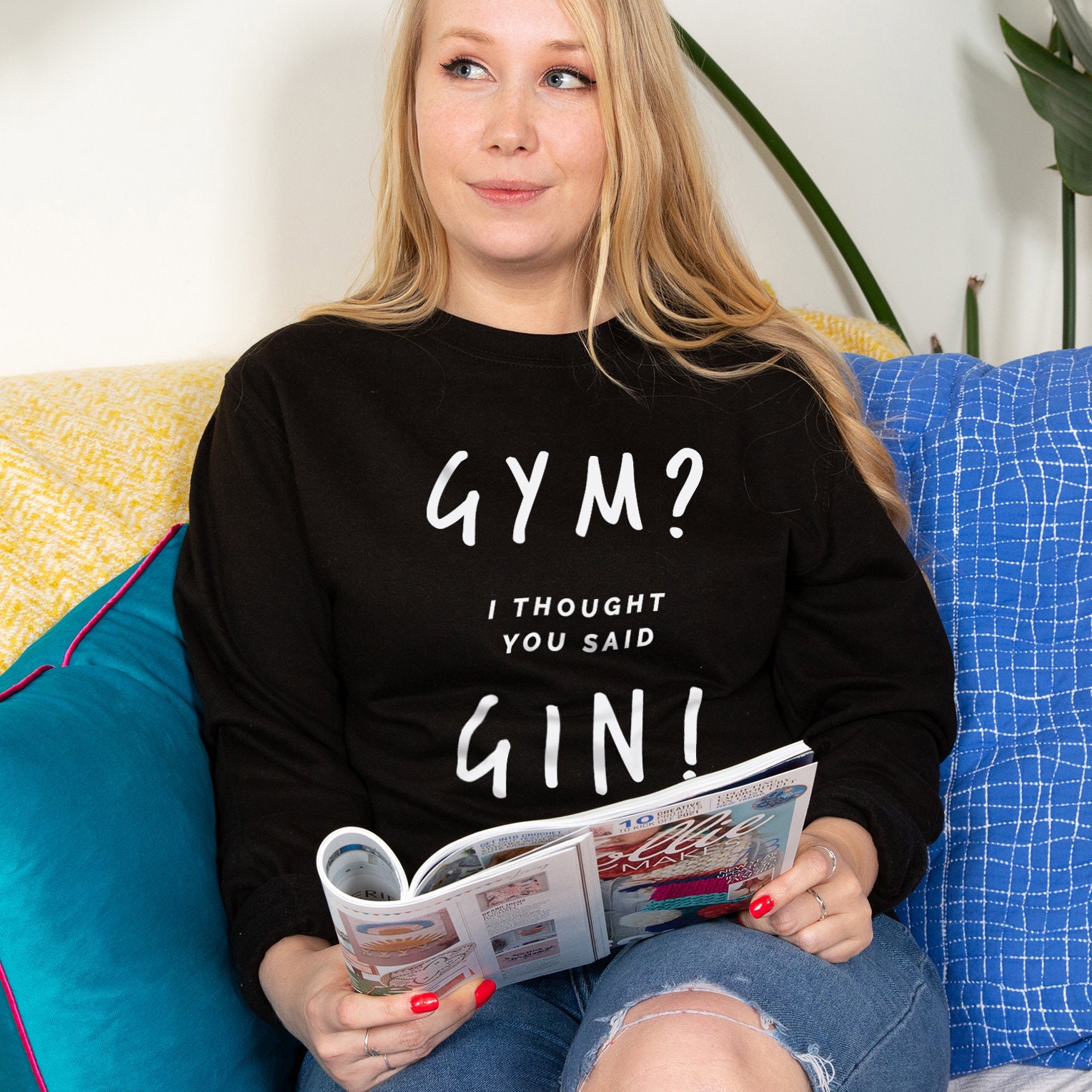 Gym i thought you deals said gin t shirt
