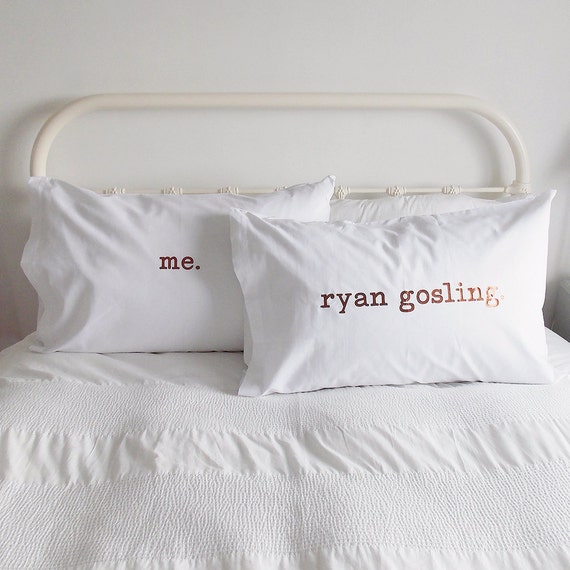 Personalised name cheap pillow cases