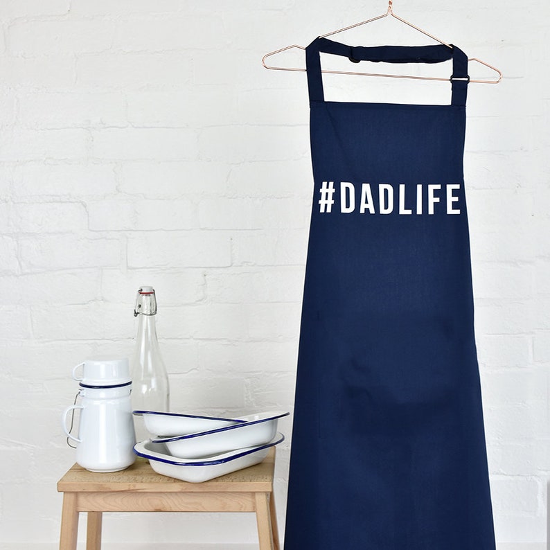Funny Dad BBQ Apron Dadlife Dad Life Etsy