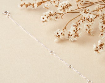 Sterling Silver Necklace Extender Chain