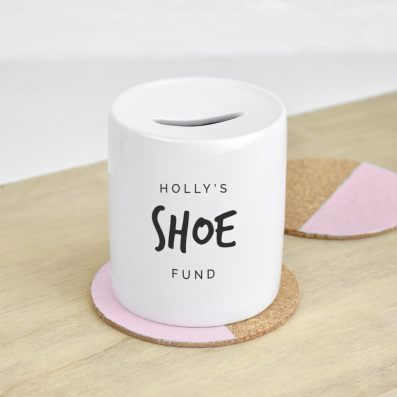 Money Box Personalised Money Bank Savings Jar Adult Etsy - image 0