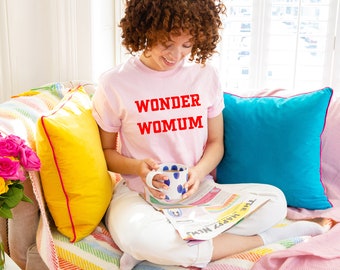 Wonder Womum Wonder Woman mamá camiseta Top