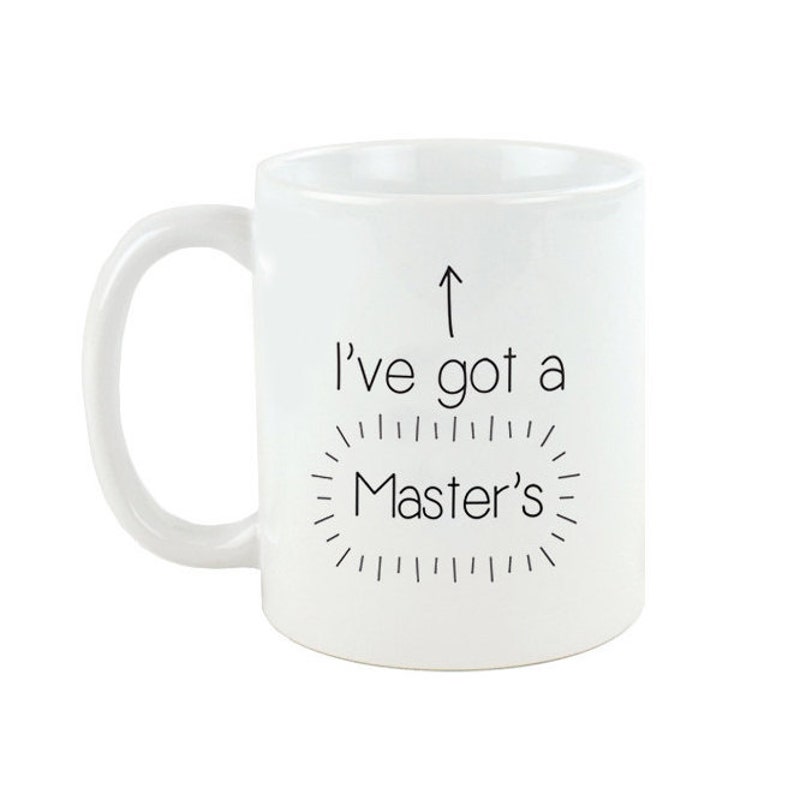 Graduation 'I've Got A Master's' Ceramic Mug image 3