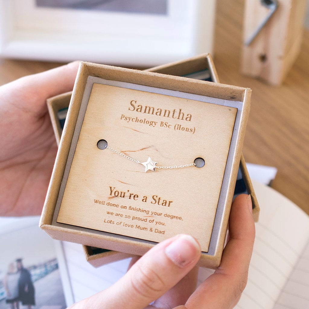 Personalised Graduation 'you're A Star' Sterling | Etsy