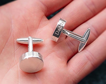 Reserved for Becky, Solid silver Cufflinks Makers marked Mappin