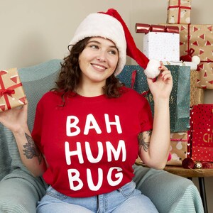 Bah Humbug Christmas Unisex T Shirt