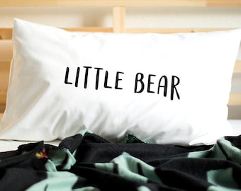 Children's 'Little Bear' Pillow Case