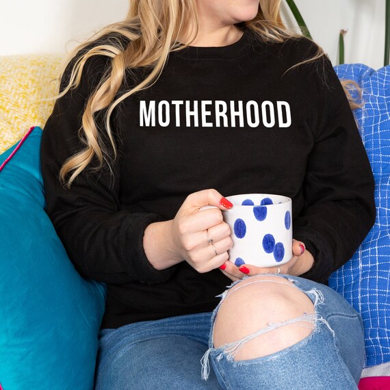Mum slogan jumper hotsell