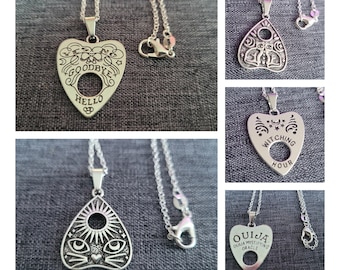 Ouija Board Planchet inspired Necklaces