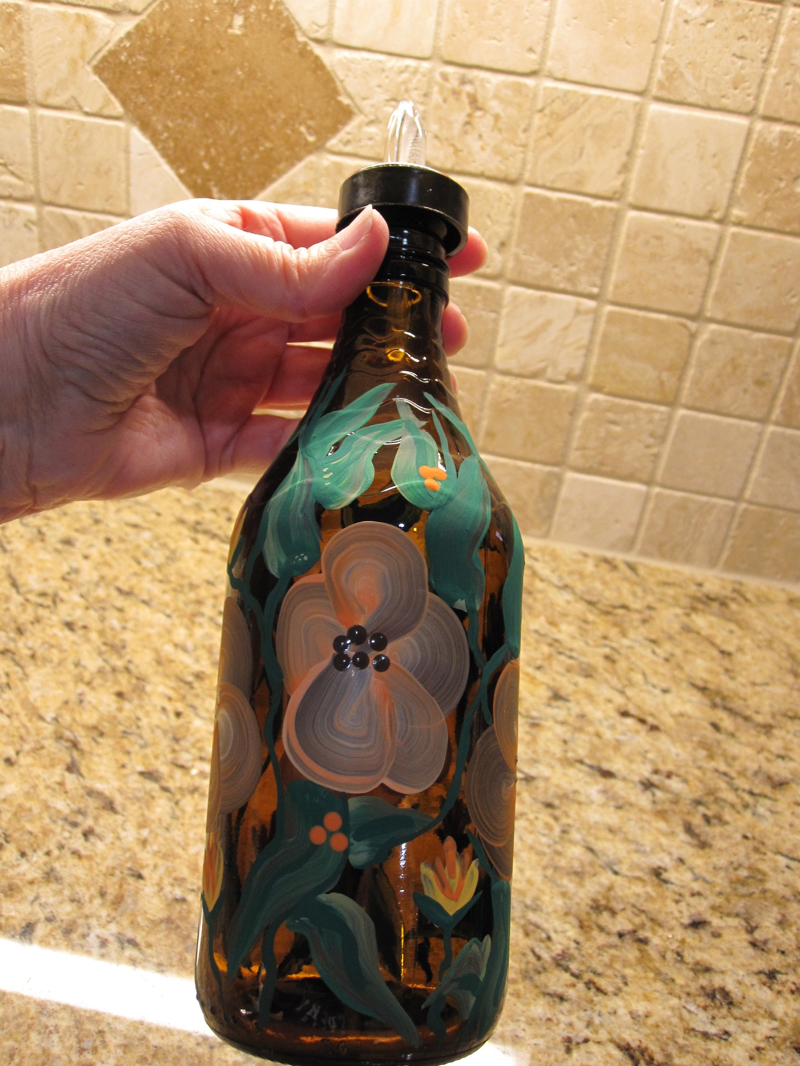 HAND PAINTED SOAP Dispenser Housewarming Gift Kitchen Decor Etsy