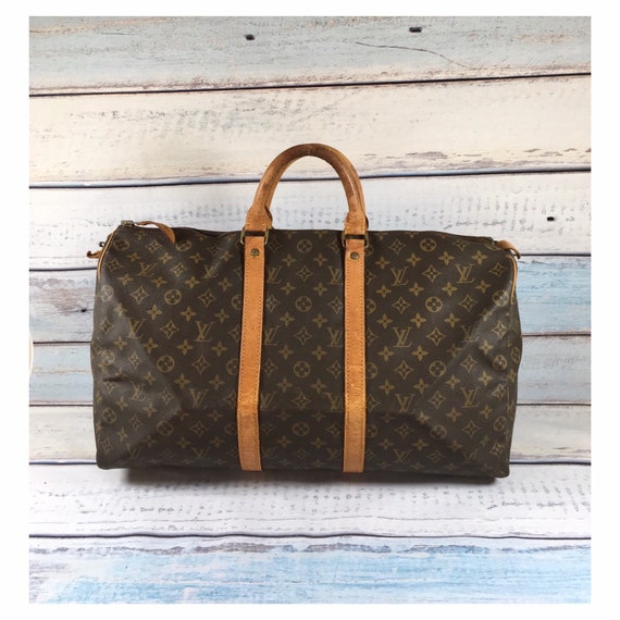 real louis vuitton duffle bag