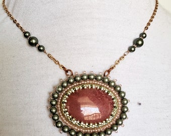 Red Aventurine necklace