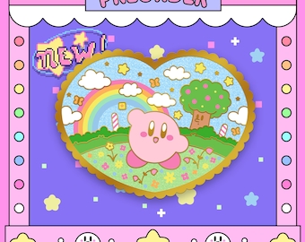 Emaille pin Whispy Woods hart [PREORDER]