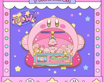 Poyo Crane Game Sliding Enamel Pin [PREORDER]