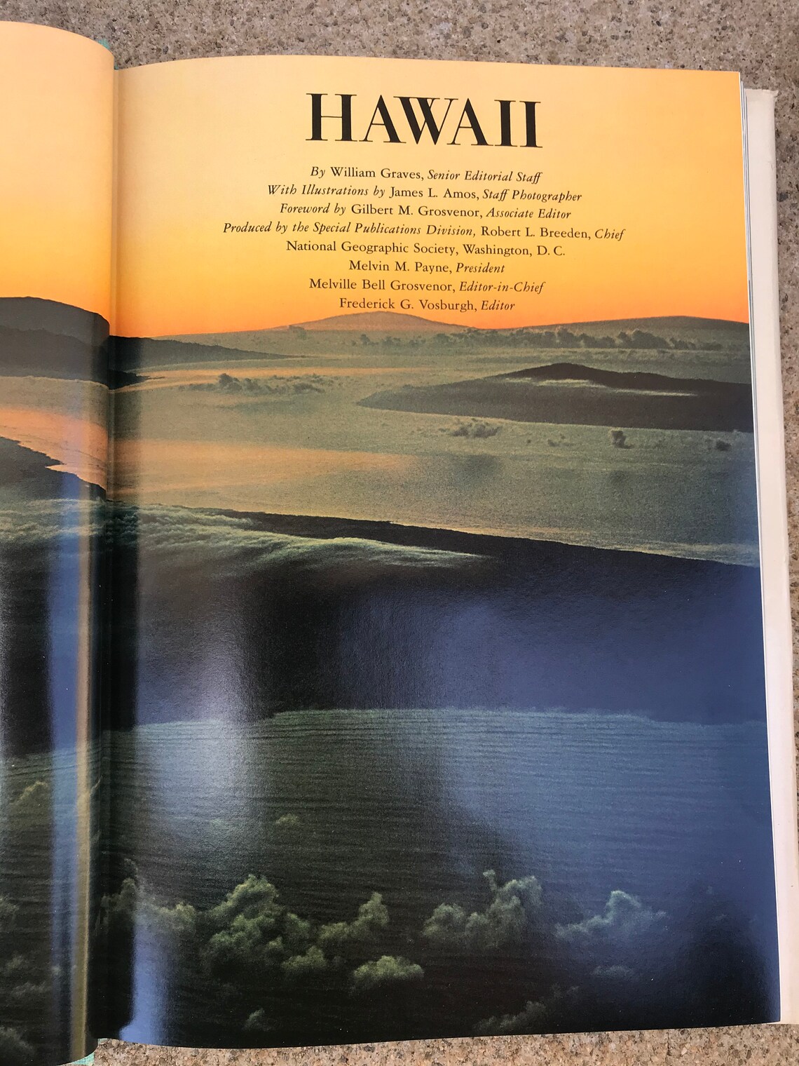 Hawaii/William Graves/National Geographic Society/Incluyendo Etsy