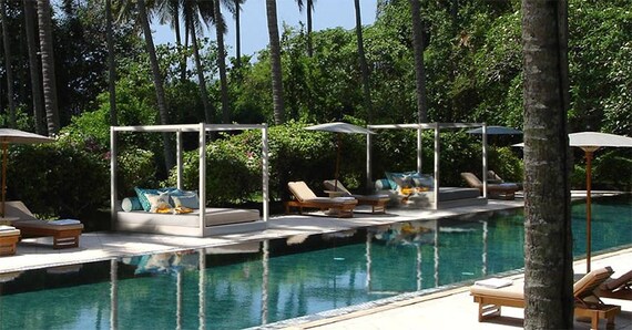 Bali Outdoor Four Poster Canopy Bed Etsy UK