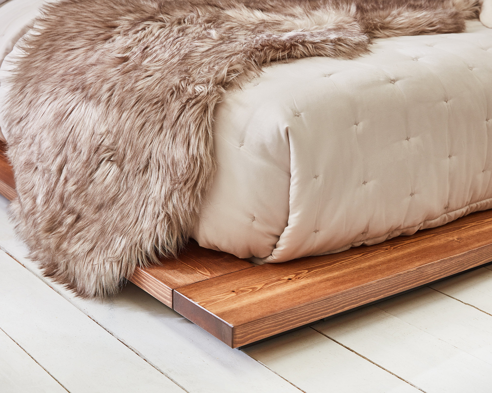 Low Modern Wooden Bed Frame by Get Laid Beds Etsy