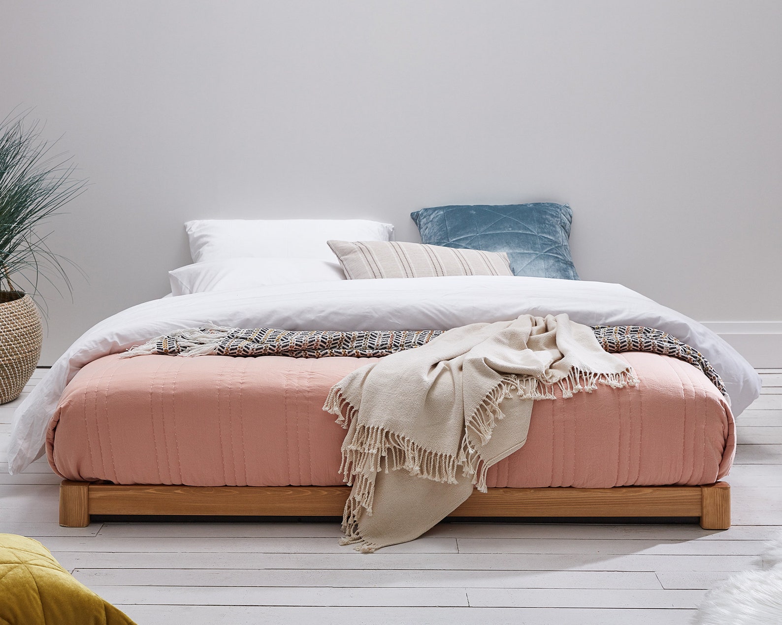 Low Loft Wooden Bed Frame by Get Laid Beds Etsy