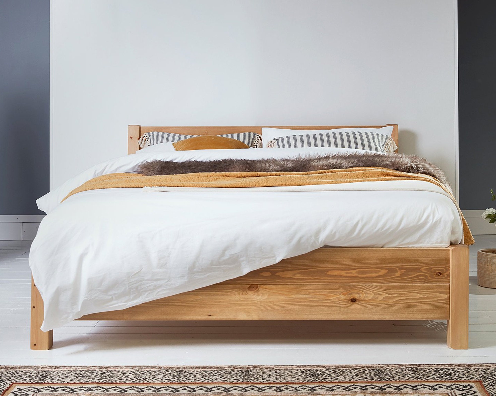 London Wooden Bed Frame by Get Laid Beds Etsy