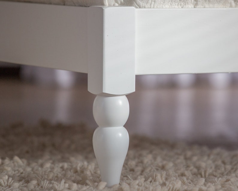 Platform turned Leg Option Wooden Bed Frame by Get Laid Beds Etsy UK