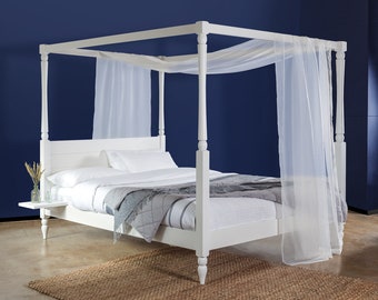 Four Poster Country Wooden Bed Frame by Get Laid Beds